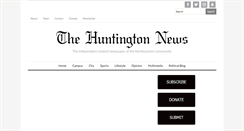 Desktop Screenshot of huntnewsnu.com
